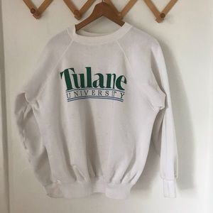 vintage tulane sweatshirt